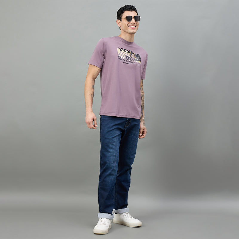 Duke  Urban Men Round Neck Half Sleeve Slim T-Shirt (LF7520)