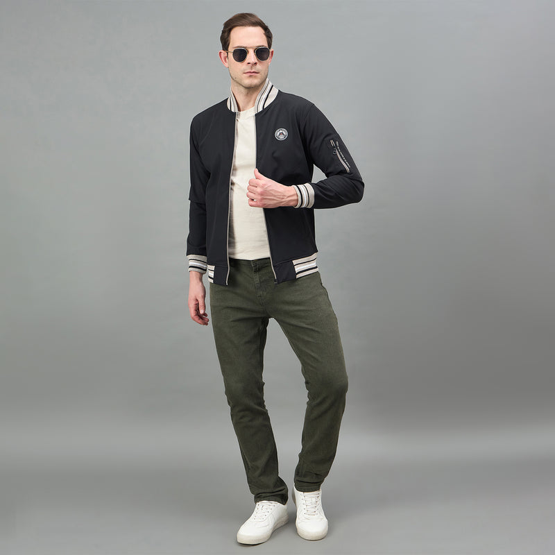 Duke Men Full Sleeve Zipper Sweatshirt (LF6466)