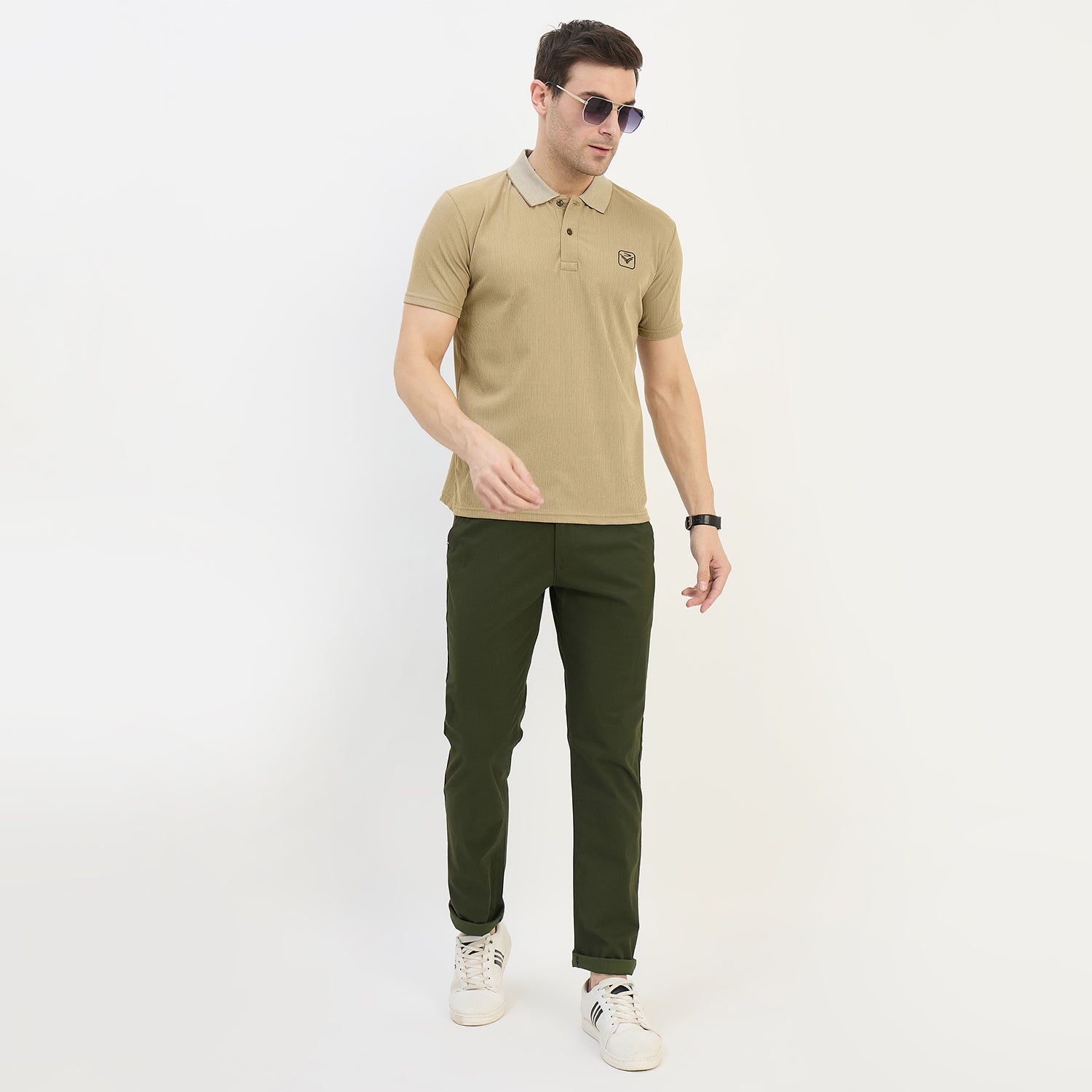Duke Urban Men Narrowfit Flatfront Trouser (SDT4613)