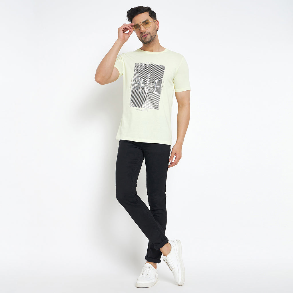 Duke Urban Men Half Sleeve Cotton T-shirt (MLF1132)