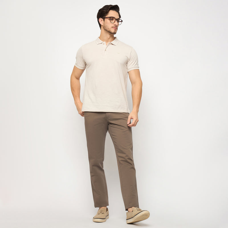 Duke Urban Men Flatfront Narrowfit Chinos Trousers (SDT4585)