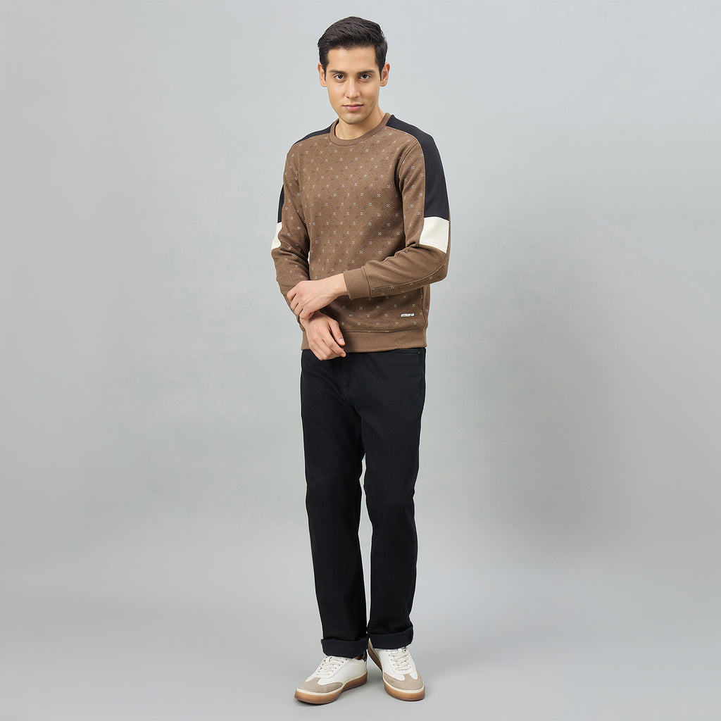 Duke Men Full Sleeve Round Neck Regular Sweatshirt (LF6474)