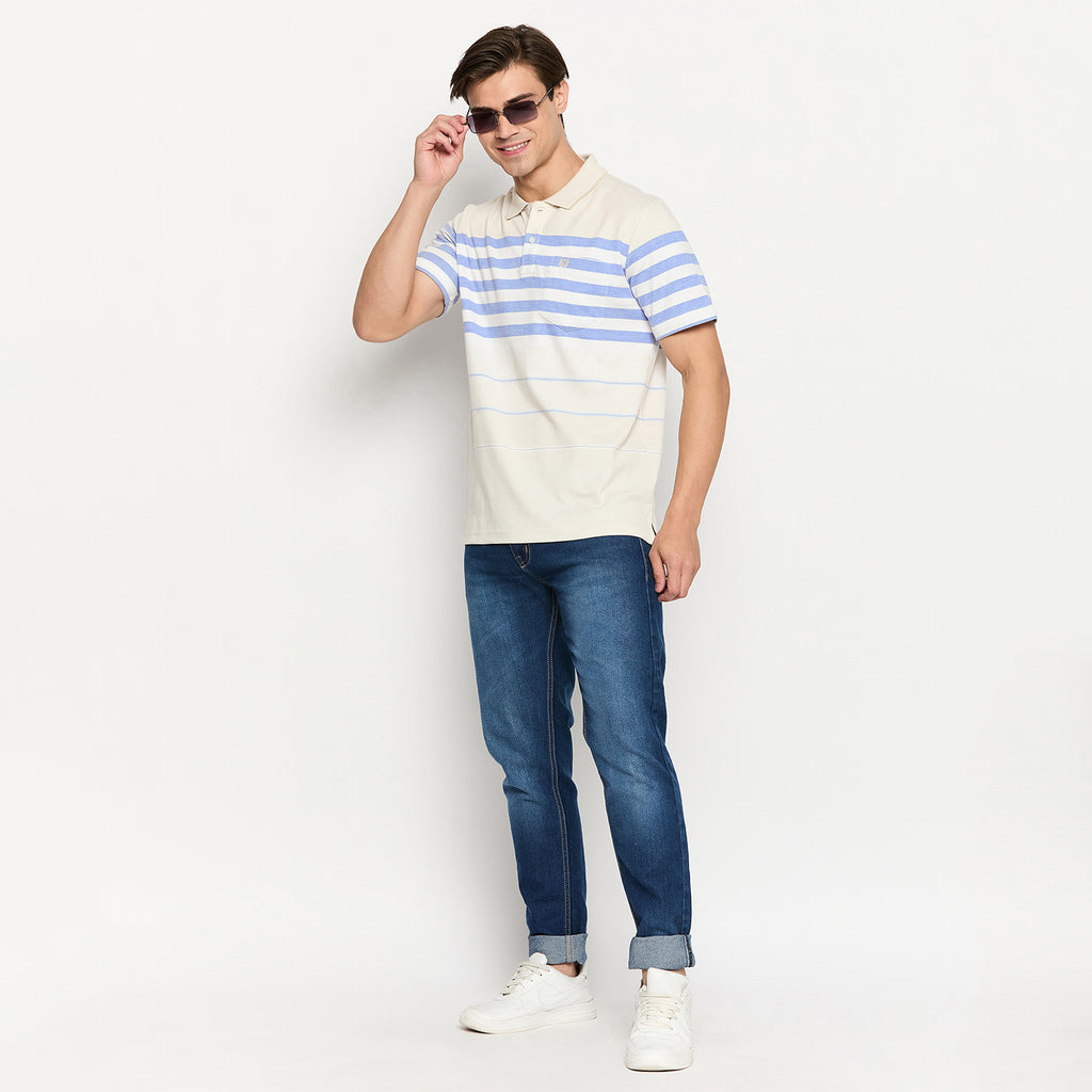 Duke Strardust Men Half Sleeve Cotton T-shirt (LF7075)
