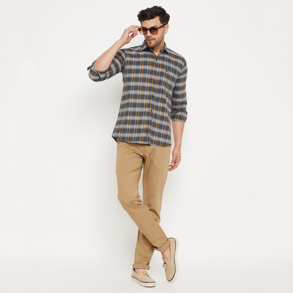 Duke Urban Men Full Sleeve Cotton Shirt (SDO8CKM)