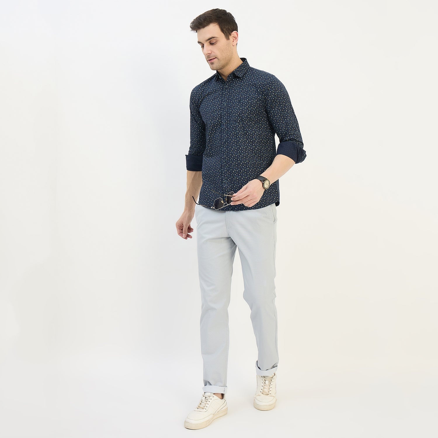 Duke Urban Men Full Sleeve Cotton Shirt (SDO8PRY)