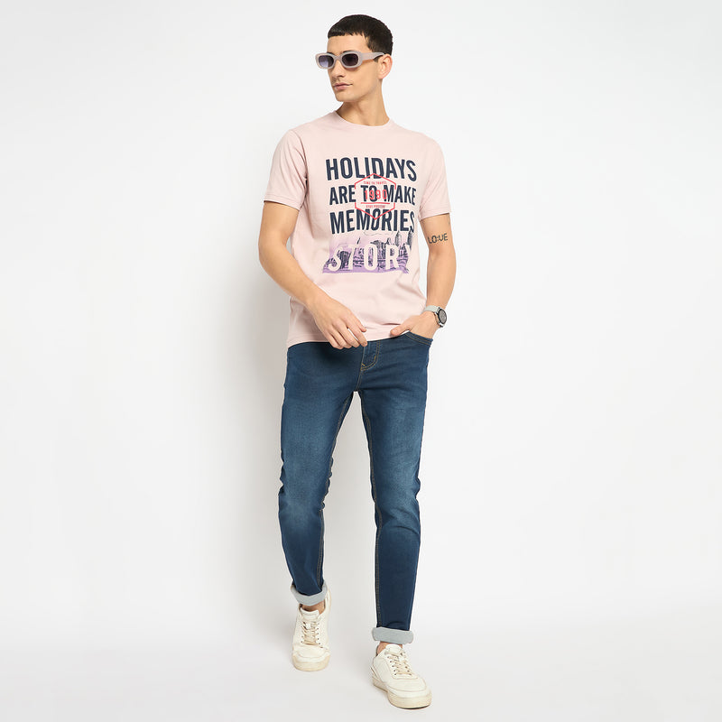 Duke Urban Men Half Sleeve Cotton Tshirt (MLF7290)