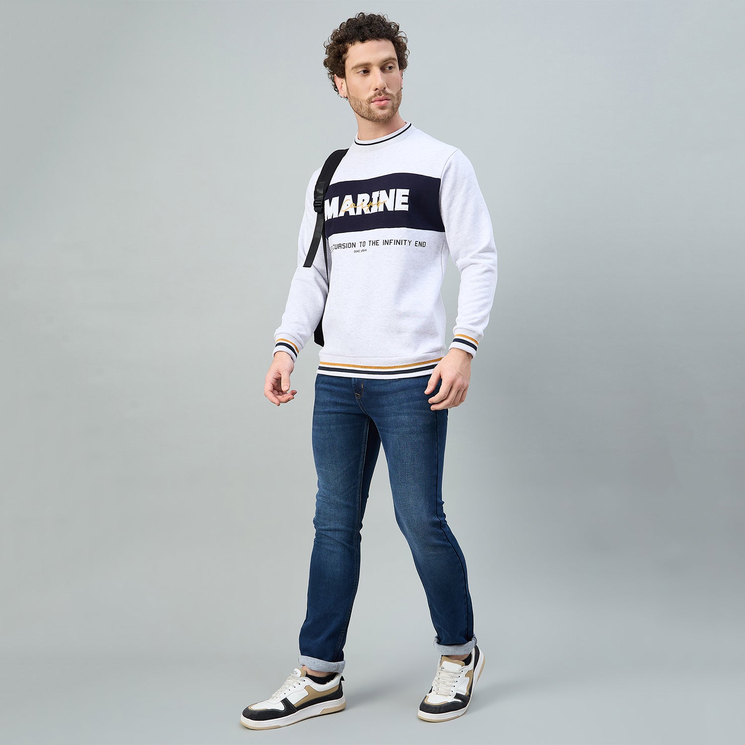 Duke Urban Men Printed Sweatshirt (LF6351)