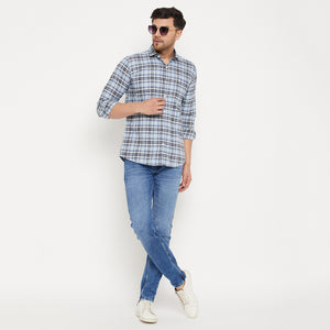 Duke Stardust Men Full Sleeve Cotton Shirt (SDO8CKK)