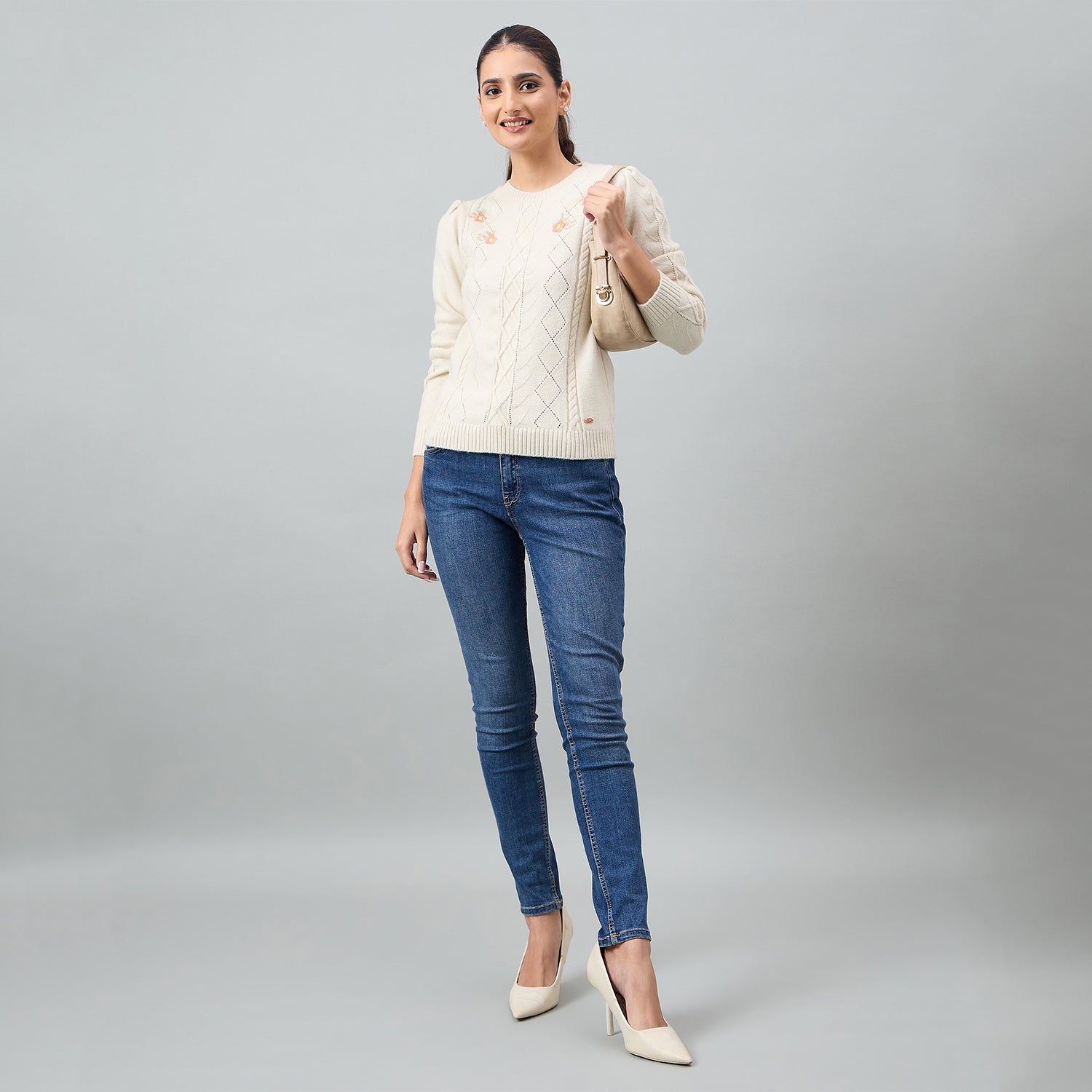 Duke Urban Women Full Sleeve RoundNeck Pullover (SDS1405)