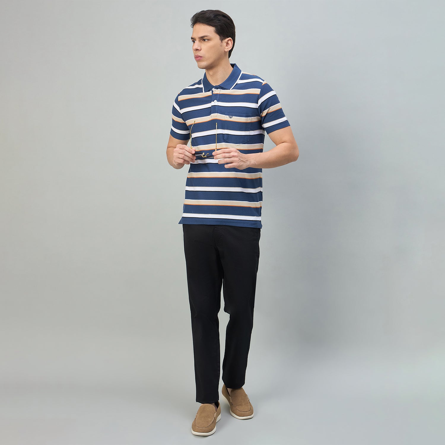 Duke Urban Men Half Sleeve Cotton Tshirt (LF7652)