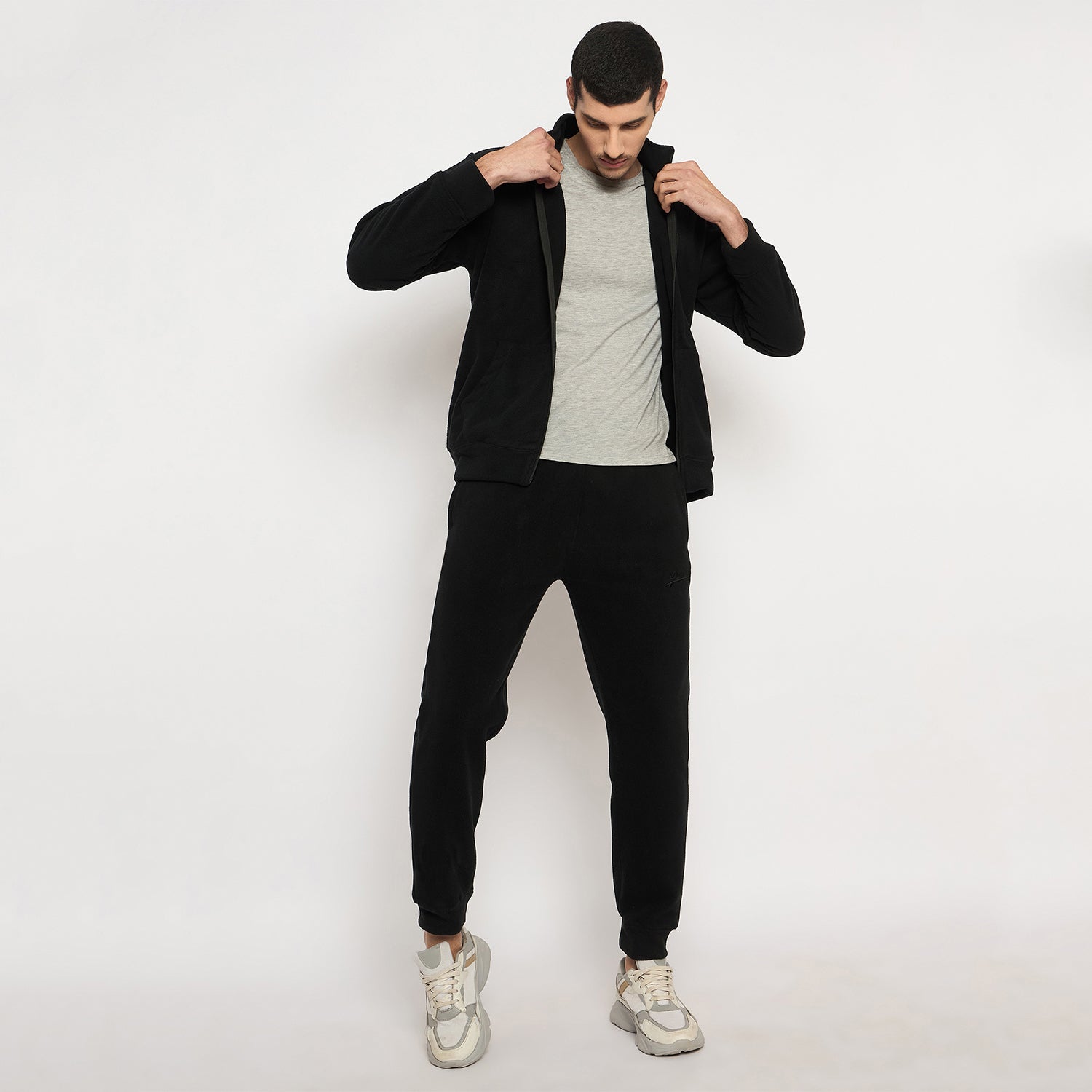 Duke Urban Men Full Sleeve Zipper Tracksuit (LF6051)