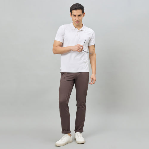 Duke Men Flatfront Narrow fit Casual Chinos Trouser (SDT4704)