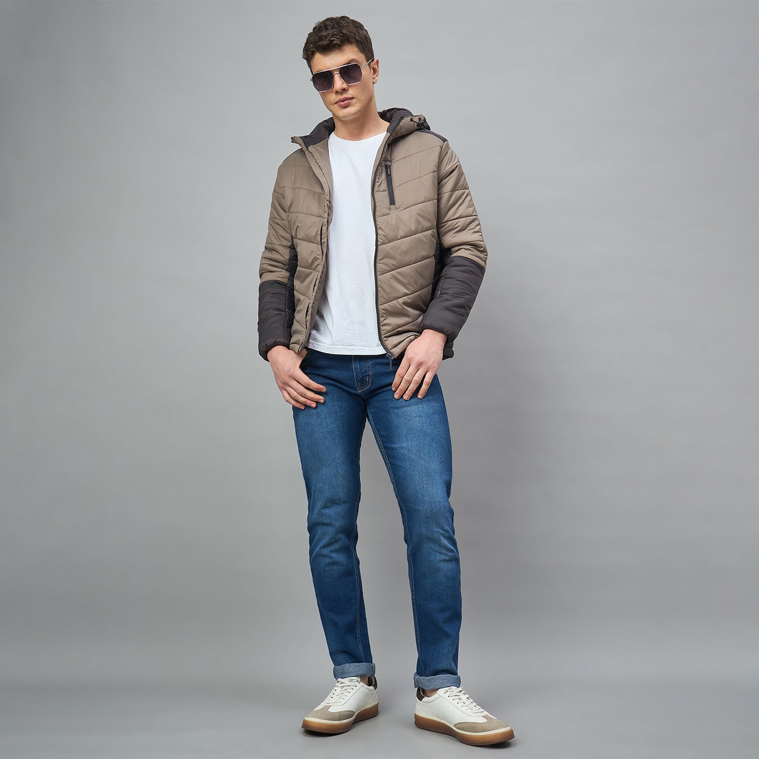 Duke Urban Men Full Sleeve Hooded Jacket (SDZ2329)