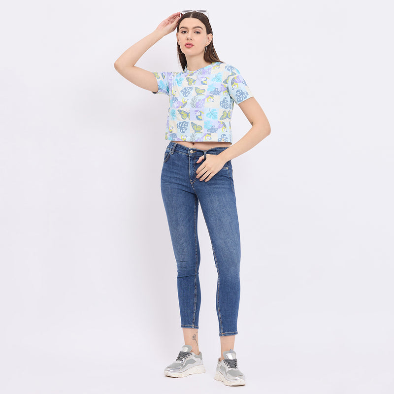 Duke Urban Women Half Sleeve Top (LFX4205)