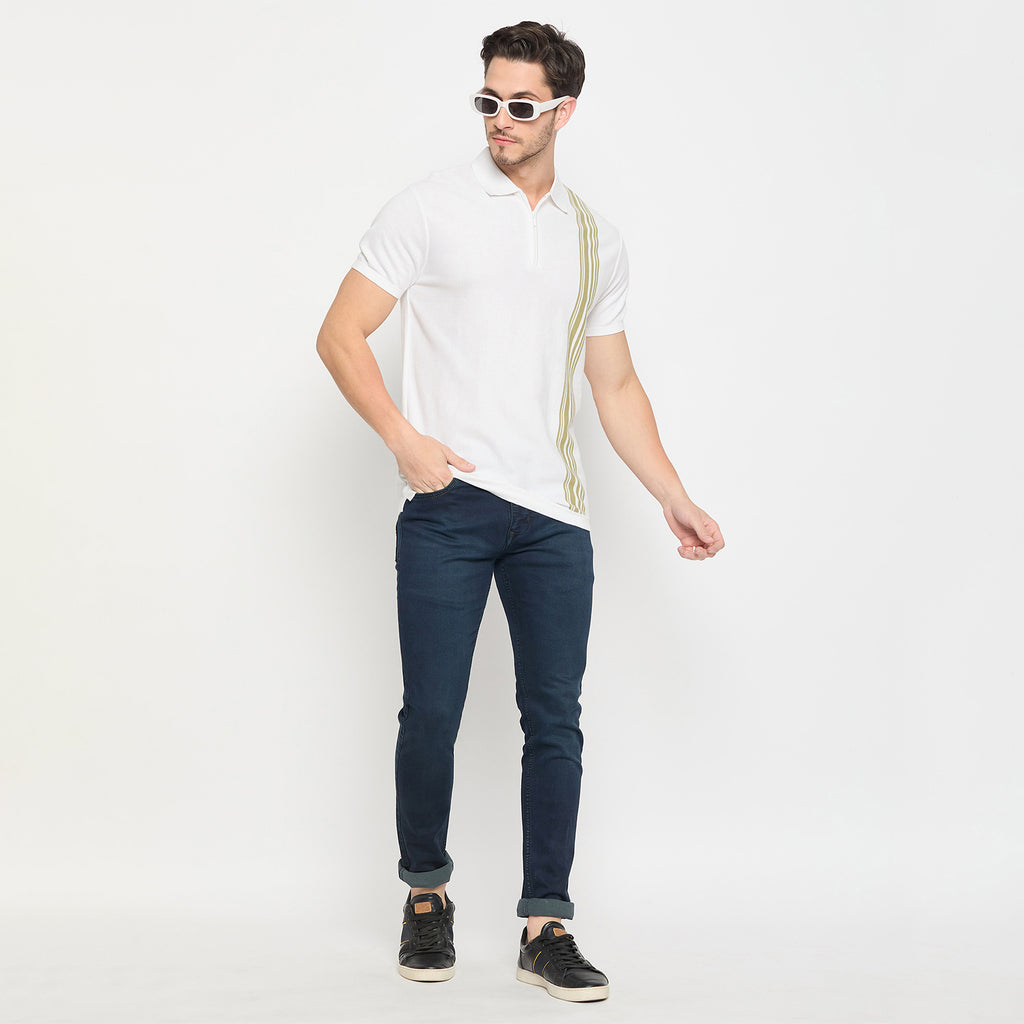 Duke Urban Men Half Sleeve Cotton T-shirt (LF7326)