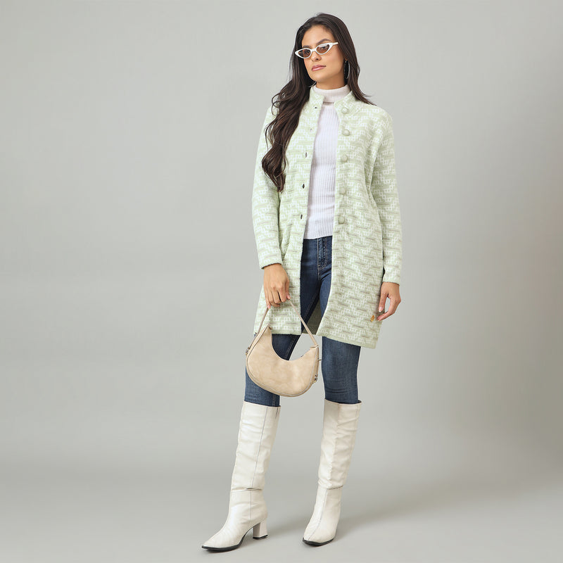 Duke Urban Women Long Coat Regular Sweater (SDS1325)