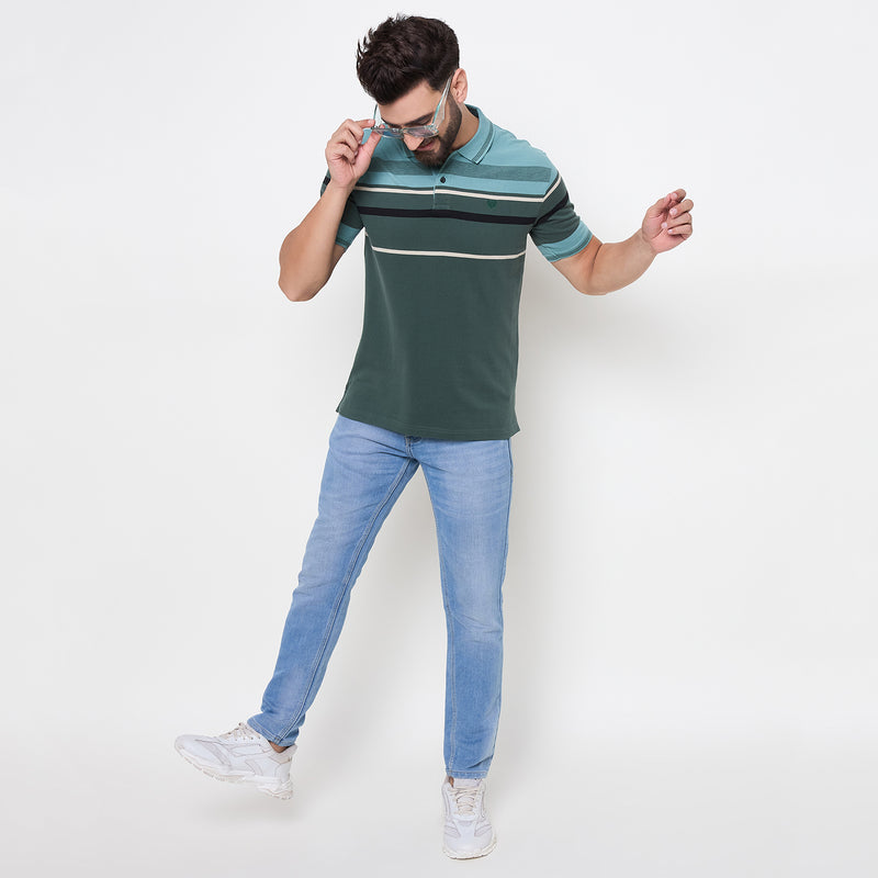 Duke Urban Men Half Sleeve Cotton Tshirt (LF7204)