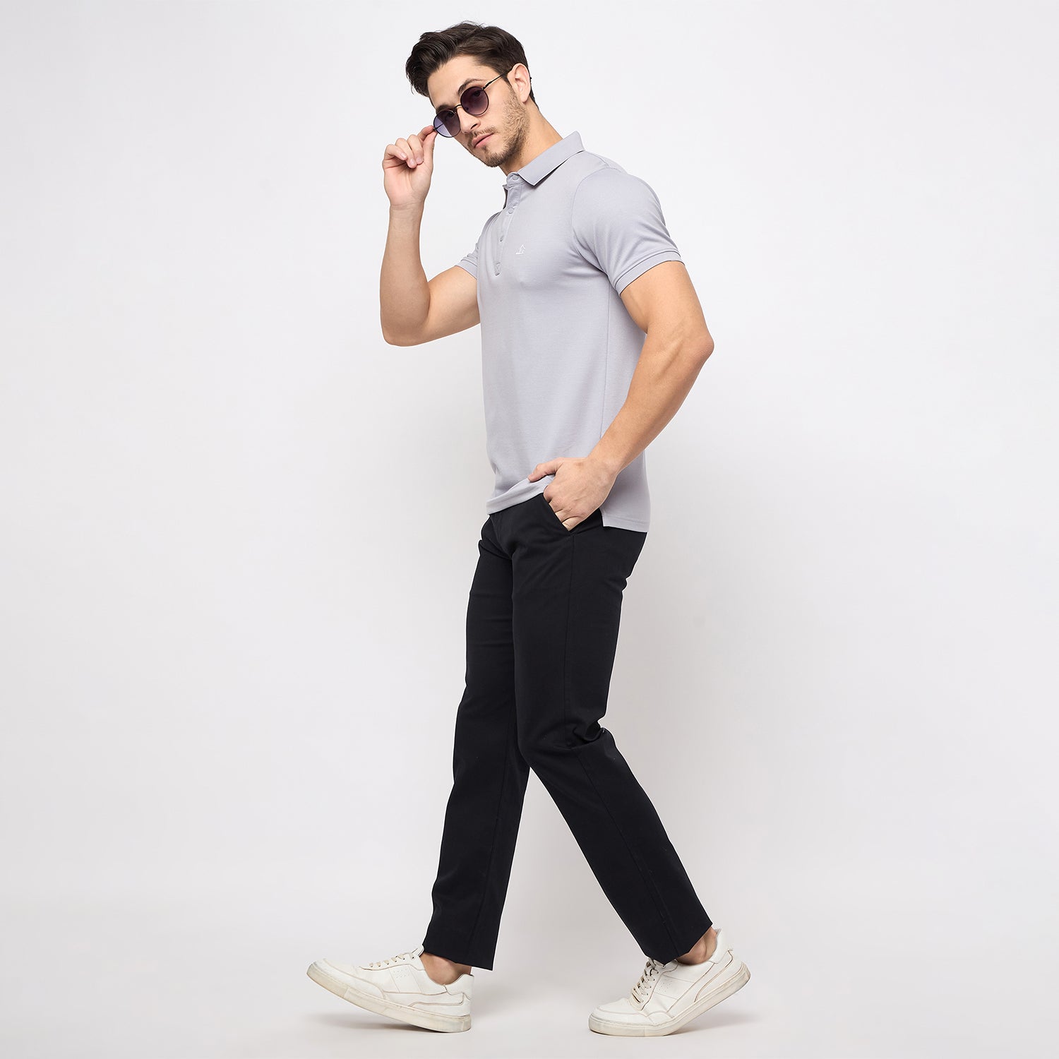 Duke Urban Men Flatfront Narrowfit Chinos Trousers (SDT4568)