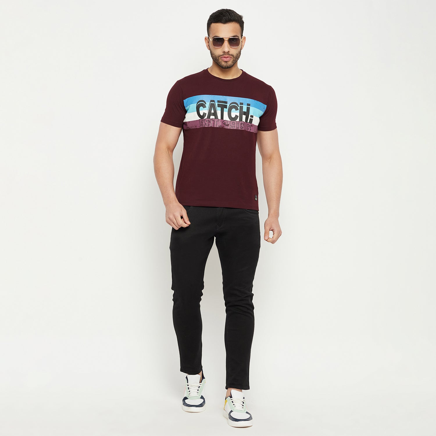 Duke Stardust Men Half Sleeve Cotton Tshirt (1003)