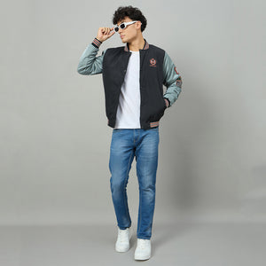 Duke Men Short Style Bomber Jacket (SDZ3110)