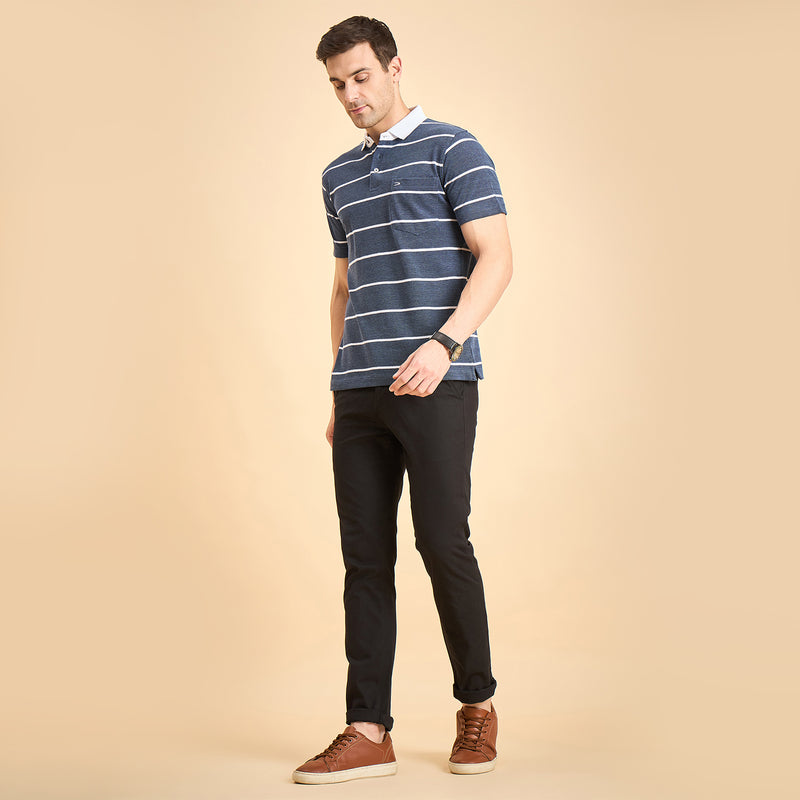 Duke Urban Men Half Sleeve Cotton Polo Tshirt (ON2153)