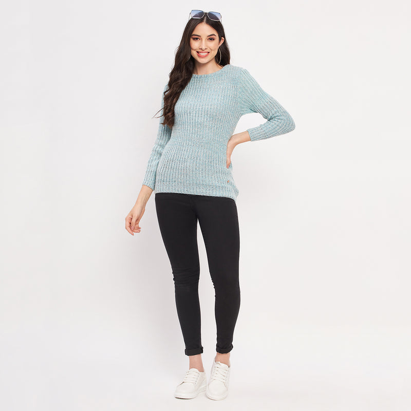 Duke Urban Women Full Sleeve Woven Sweater (LQS9778)