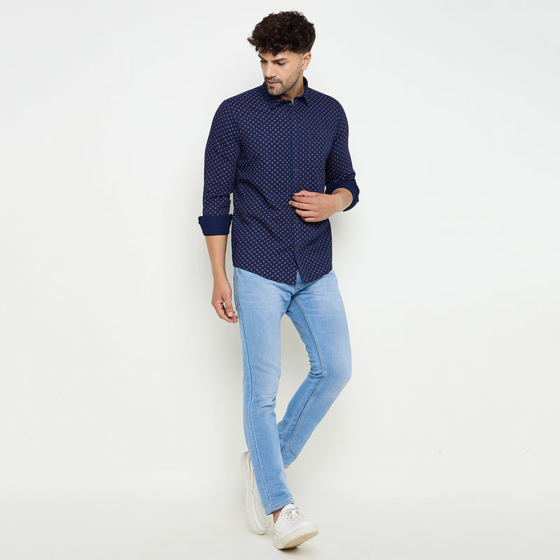 Duke Urban Men Full Sleeve Cotton Shirt (SDO7PRIC)