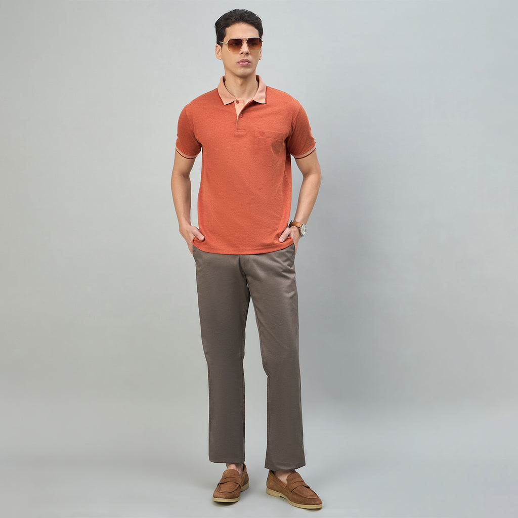 Duke Urban Men Flatfront Narrowfit Non-denim Casual Trouser (SDT4647)