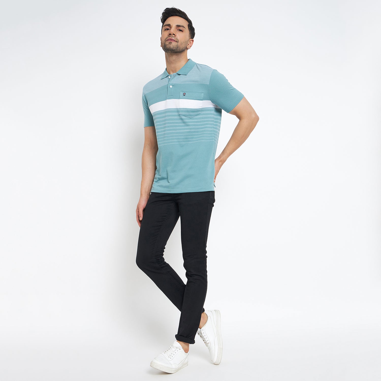 Duke Stardust Men Half Sleeve Cotton T-shirt (MLF1120)