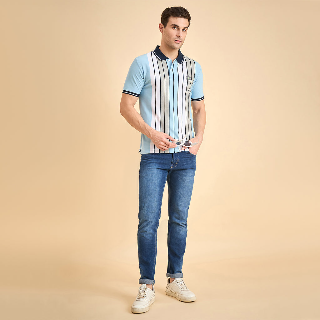 Duke Urban Men Half Sleeve Cotton Polo Tshirt (ON2159)