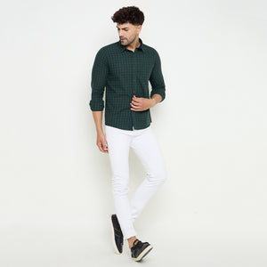 Duke Stardust Men Full Sleeve Cotton Shirt (SDO7CK)