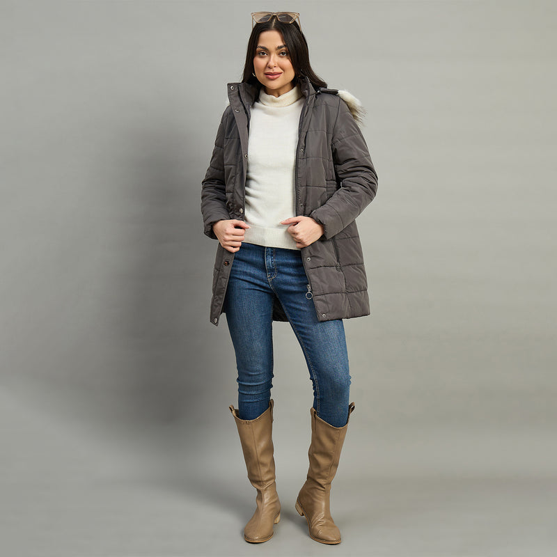 Duke Urban Women Short Style Full Sleeve Hooded Jacket (SDZ4180)