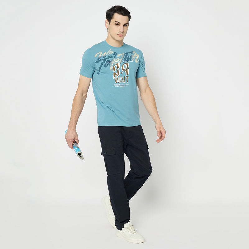 Duke Urban Men Half Sleeve Cotton Tshirt (LF7431)