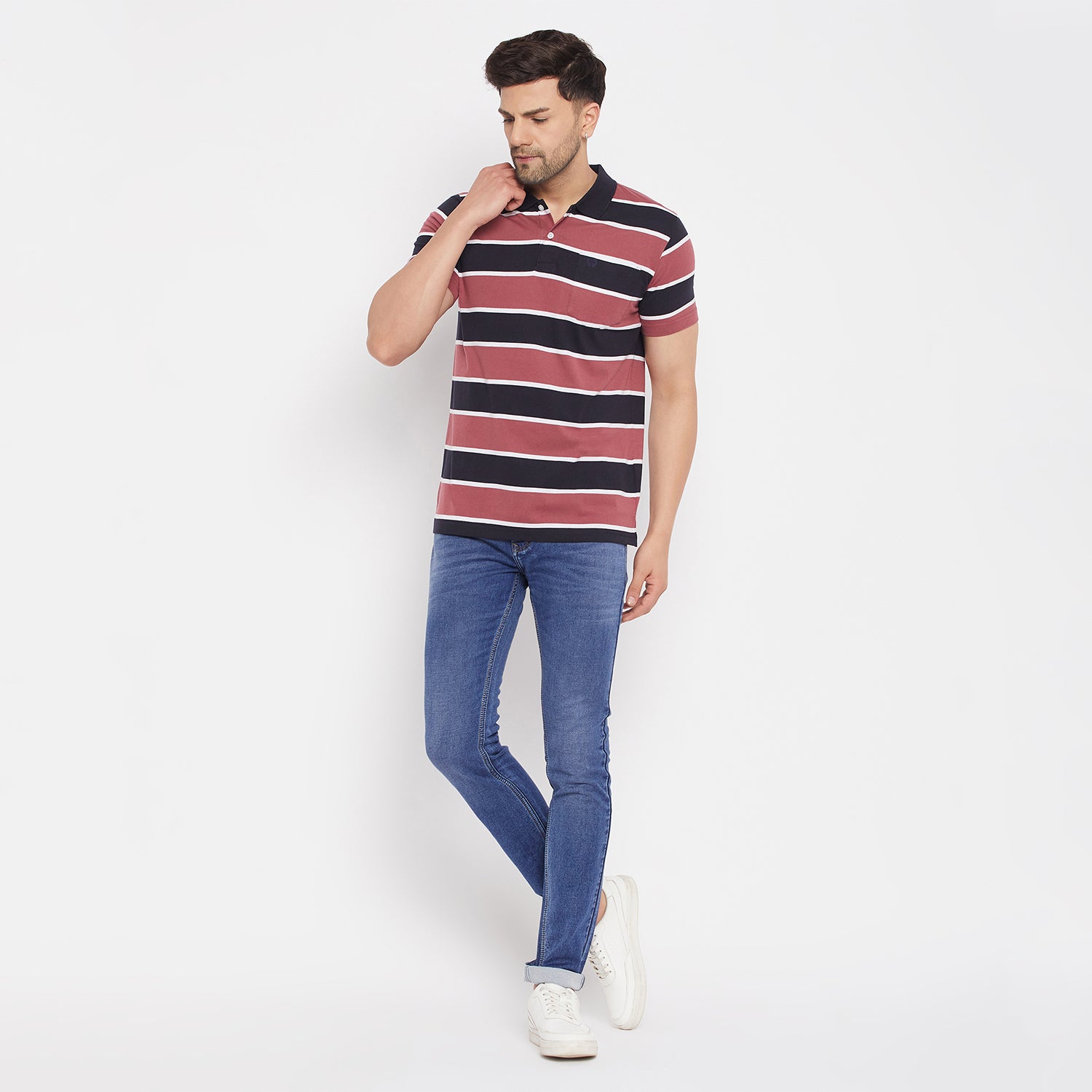 Duke Stardust Men Narrow Bottom Stretchable Jeans (SDD5579)