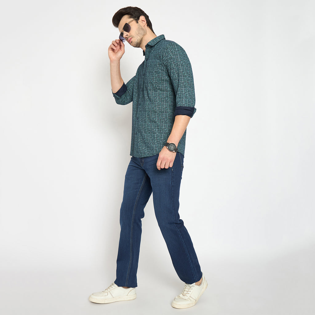 Duke Urban Men Full Sleeve Cotton Shirt (SDO8PRAL)
