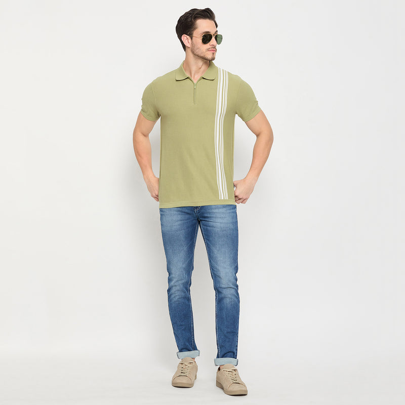 Duke Urban Men Half Sleeve Cotton T-shirt (LF7326)