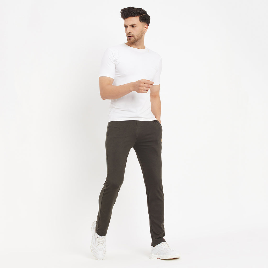 Duke Urban Men Solid Regular Track Pant (LF5660)