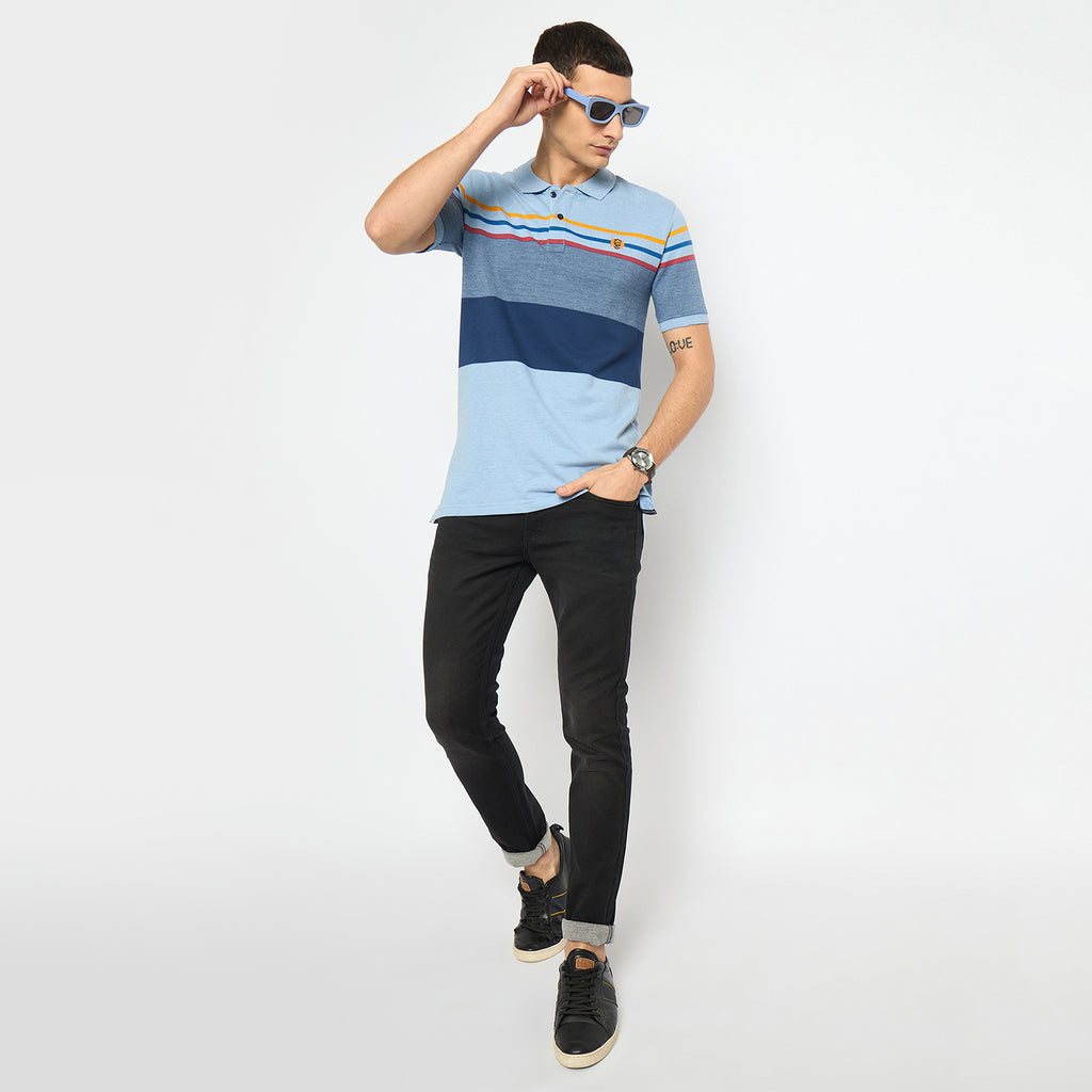 Duke Urban Men Half Sleeve Cotton Tshirt (LF7194)