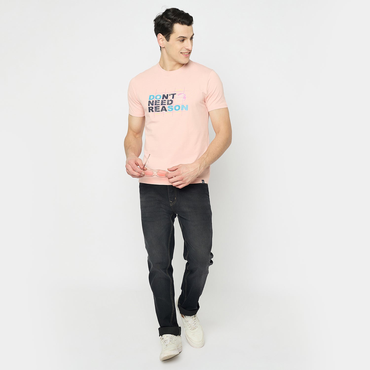 Duke Urban Men Half Sleeve Cotton Tshirt (LF7437)
