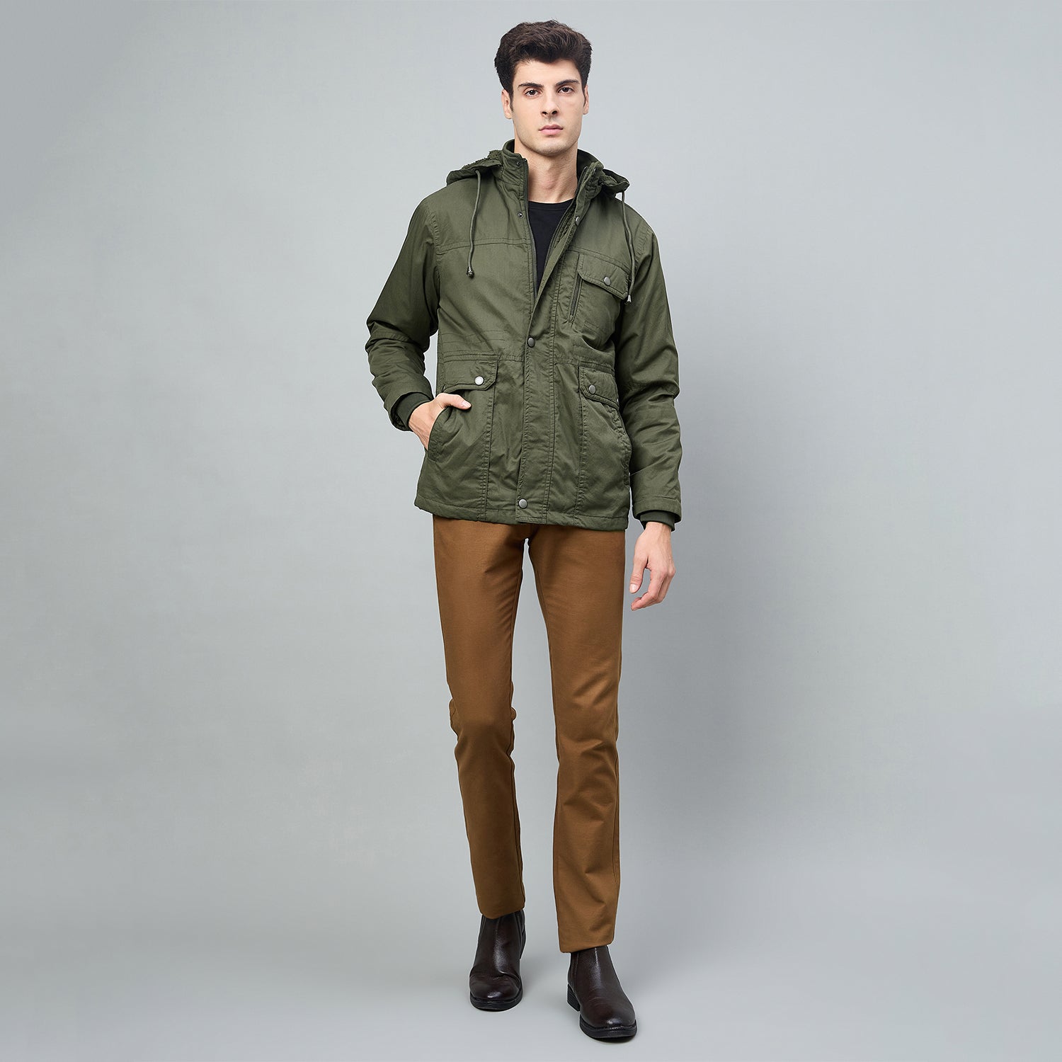 Duke Urban Men Full Sleeve Chester Jacket (SDZ3192)