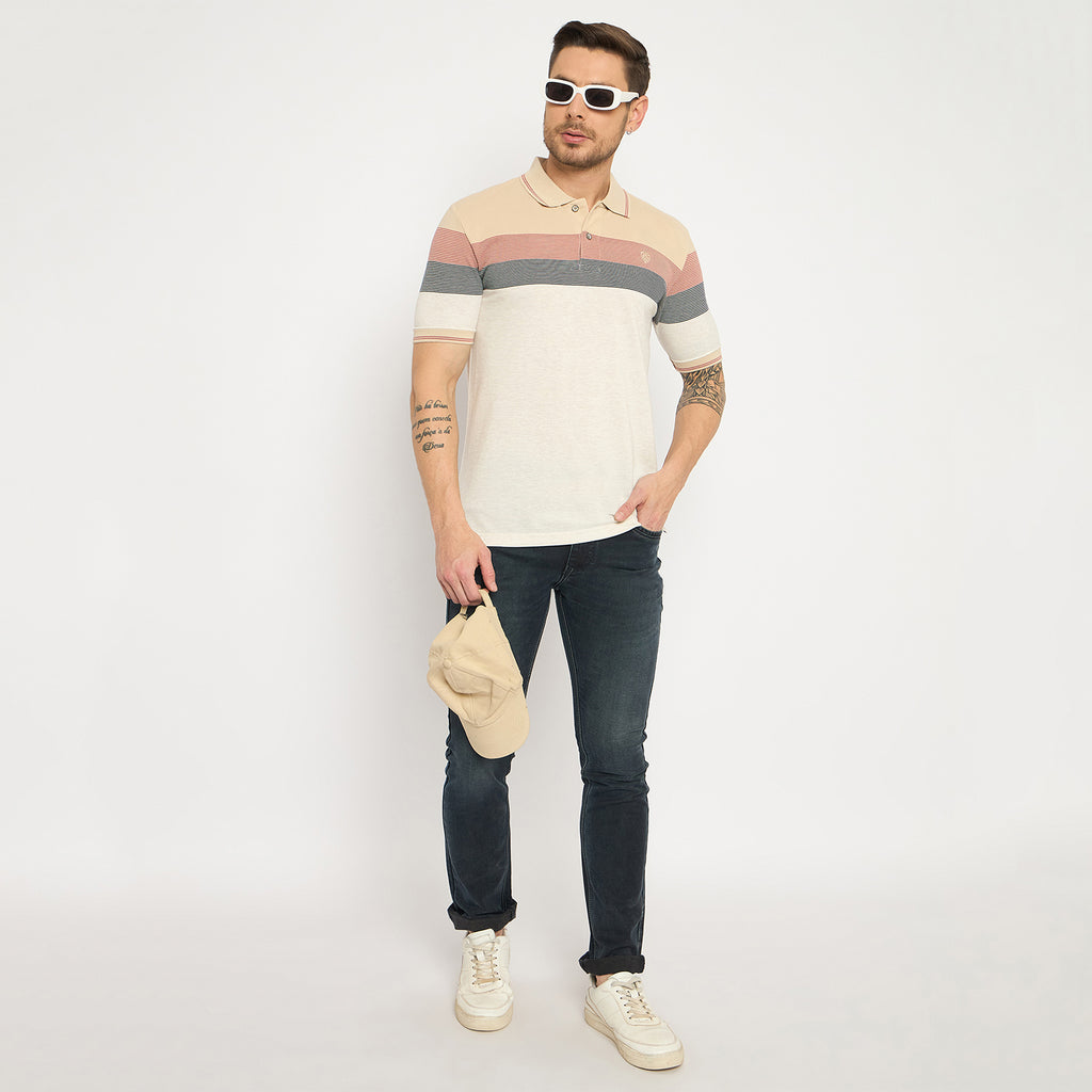 Duke Urban Men Half Sleeve Cotton Tshirt (LF7210)