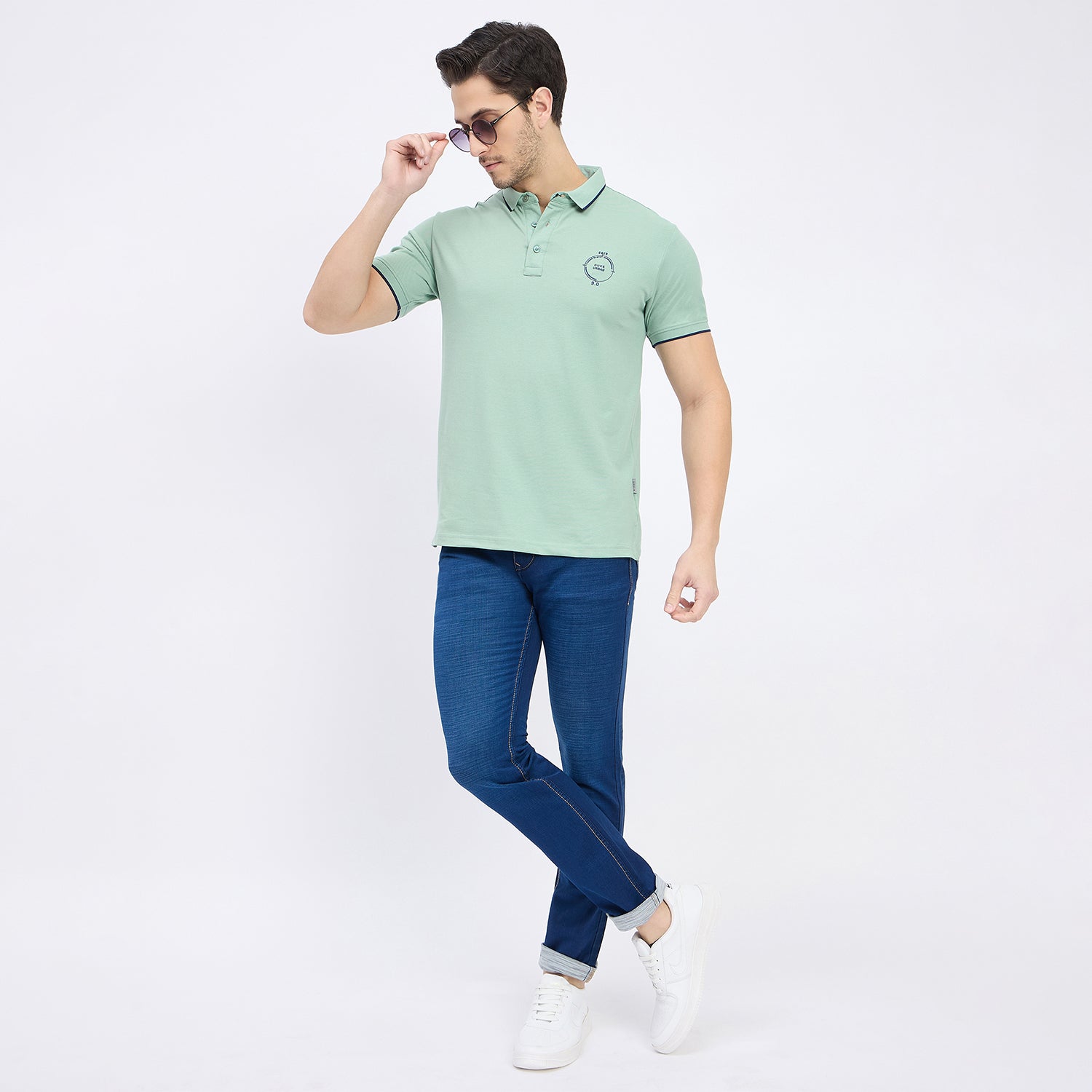 Duke Urban Men Half Sleeve Cotton T-shirt (LF7319)