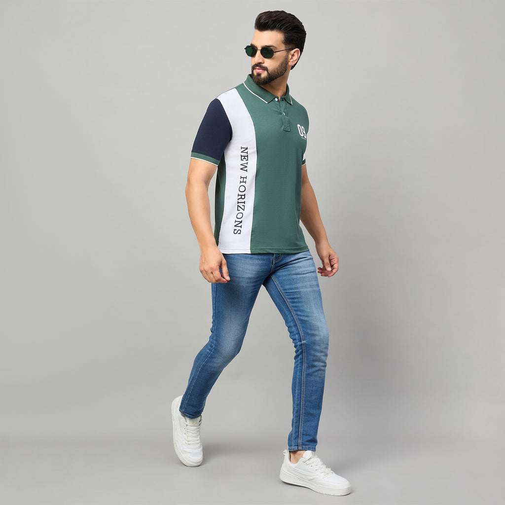 Duke Urban Men Half Sleeve Polo Cotton Tshirt (LF7658)