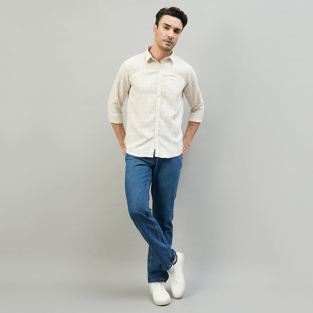 Duke Urban Men Regular Full Sleeve Cotton Shirt (SDO7CKCW)