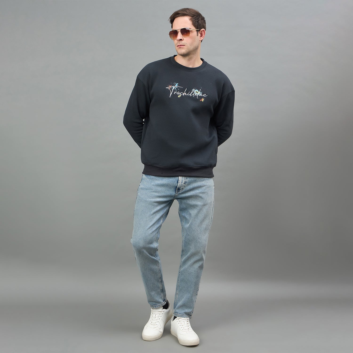 Duke Urban Men Round Neck Full Sleeve Sweatshirt (LF6526)
