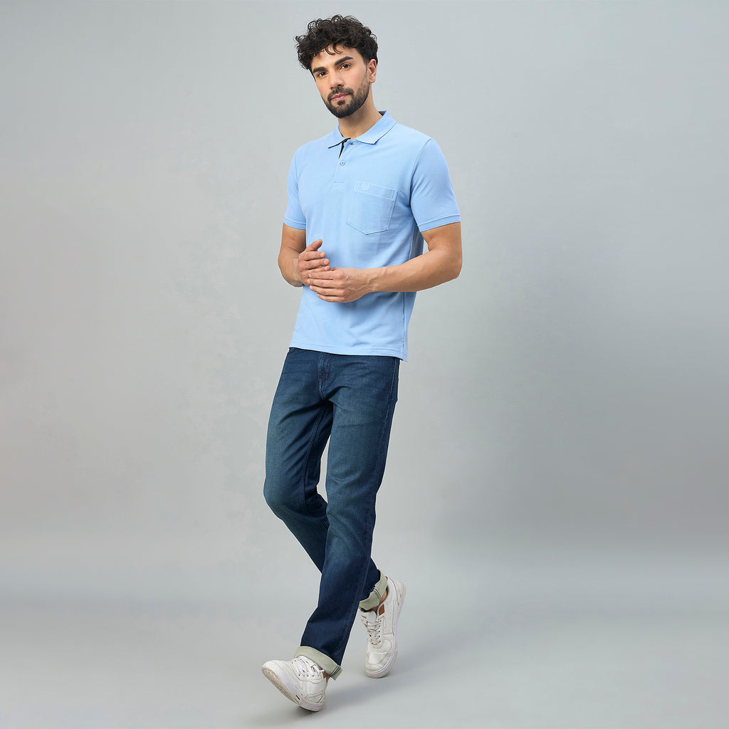 Duke Urban Men Smart Fit Solid Polo Tshirt (ONSD39) (More Colors)