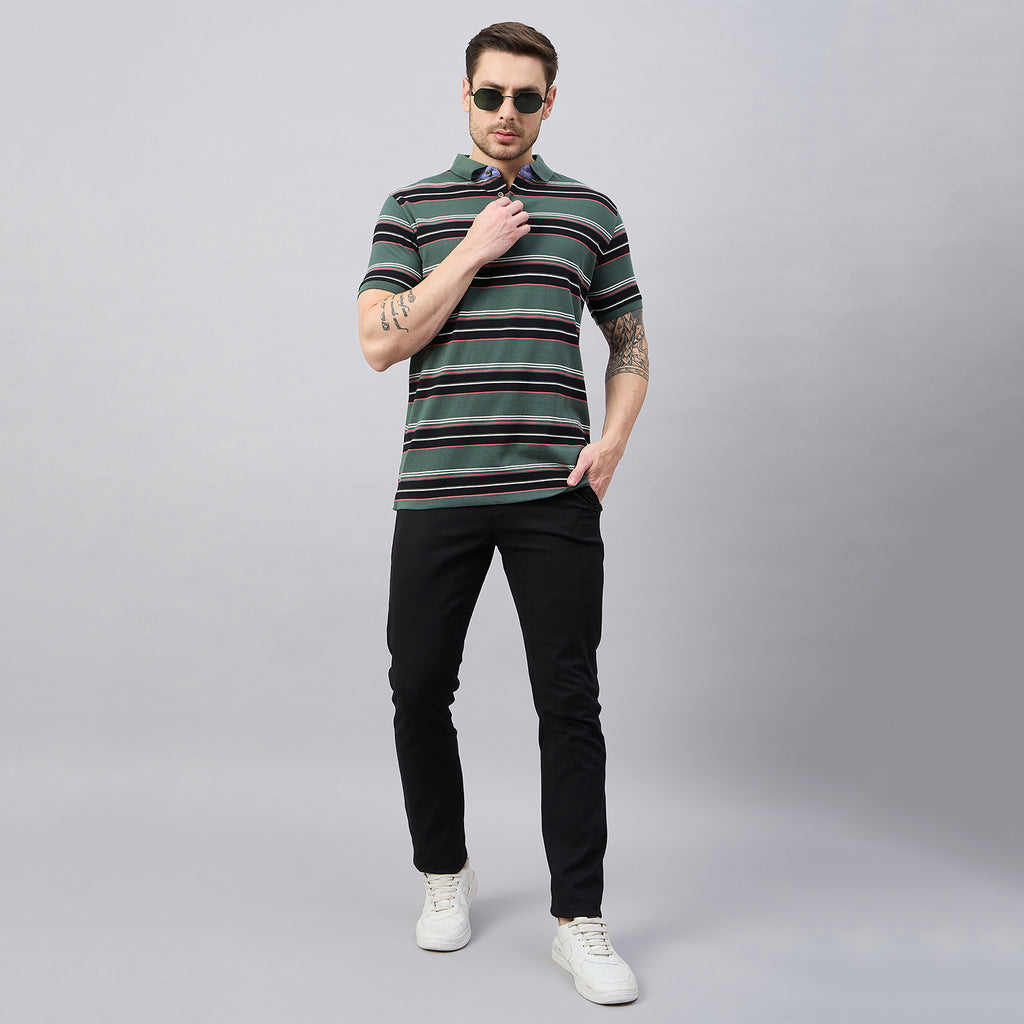 Duke Urban Men Half Sleeve Cotton Polo Tshirt (ON1426)