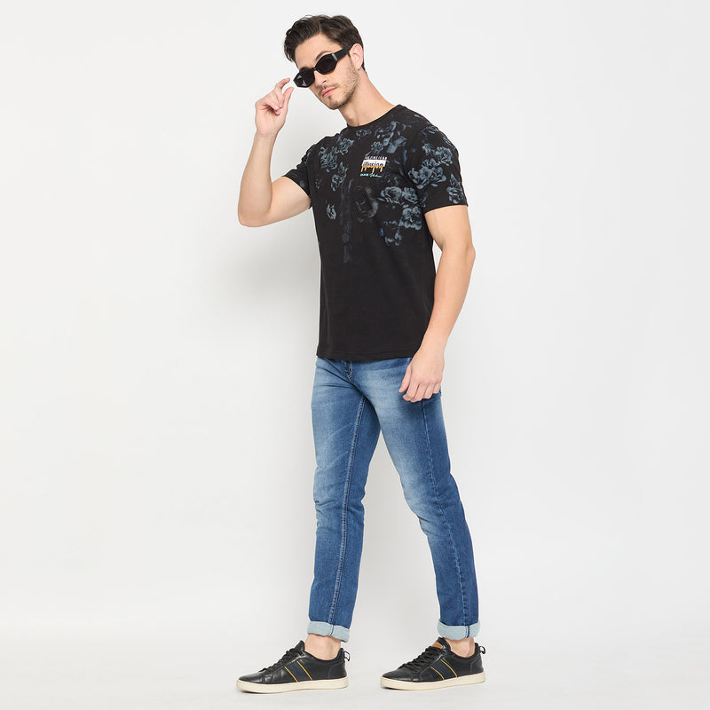 Duke Urban Men Half Sleeve Cotton T-shirt (LF7224)