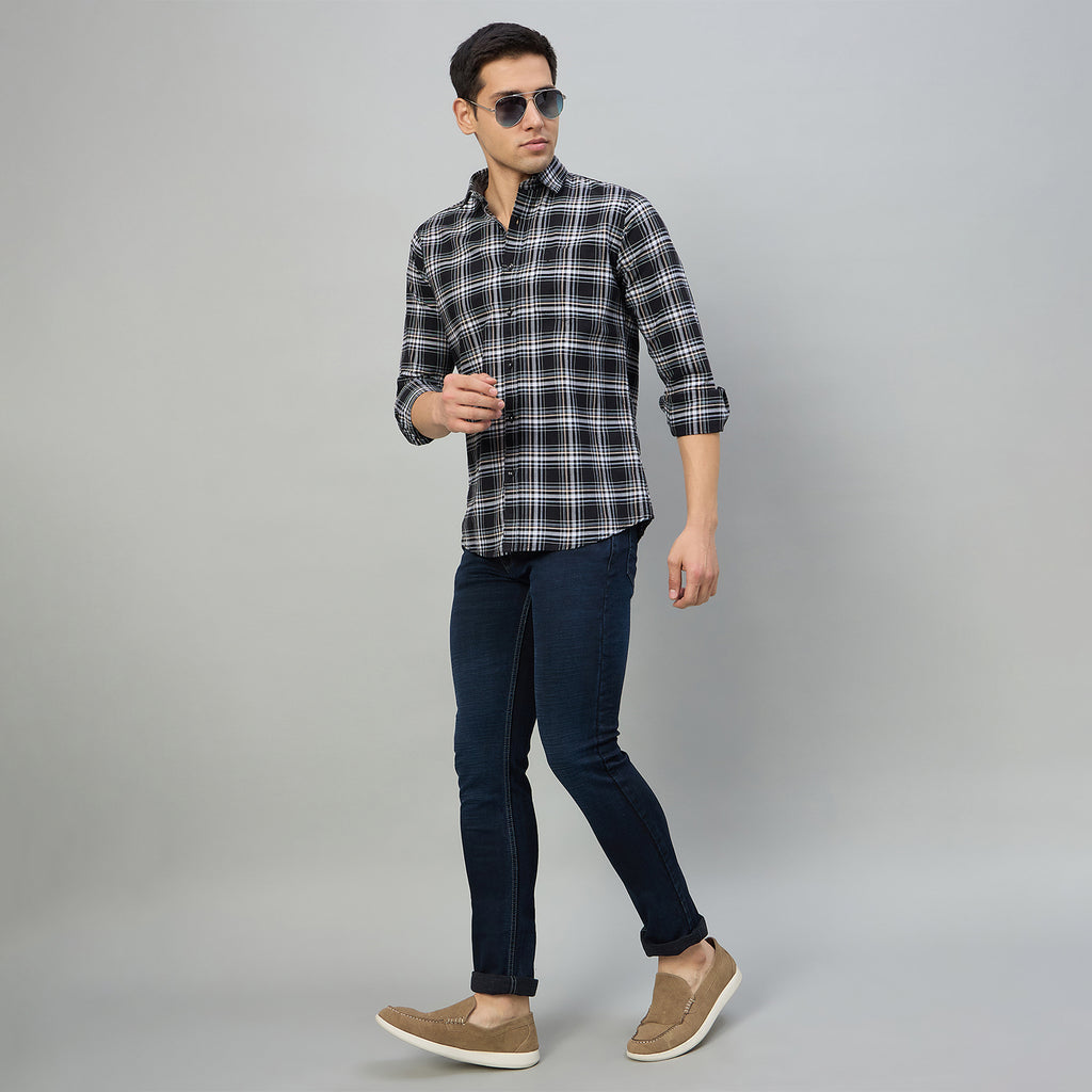 Duke Men Narrow Fit Stretchable Jeans (SDD9235N)