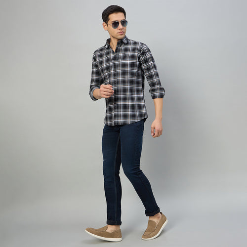 Duke Men Narrow Fit Stretchable Jeans (SDD9235N)